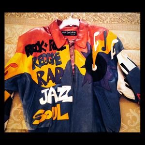 Marc Buchanan Leather Jacket