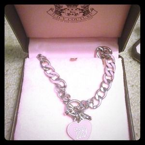 Juicy Couture Pink Chain Necklace