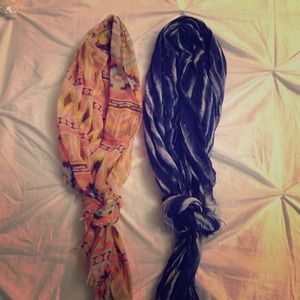 2 scarves!