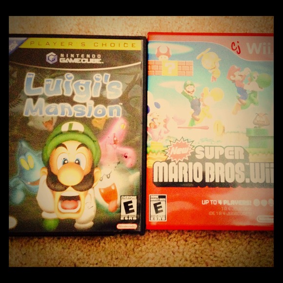 💢SOLD💢 4 Mario Wii Games