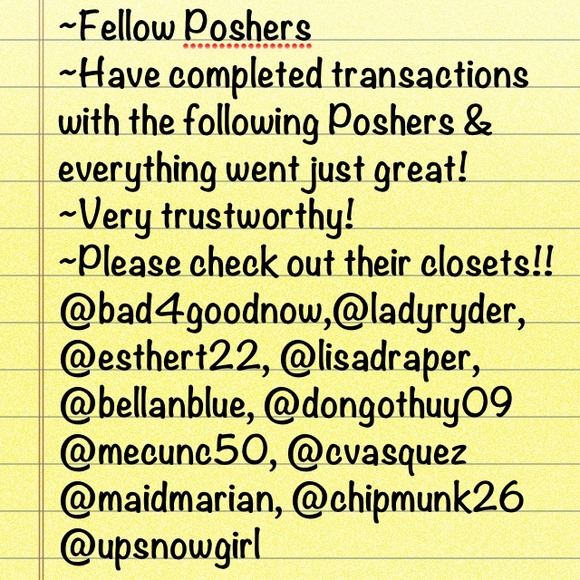 Trusted Poshers!