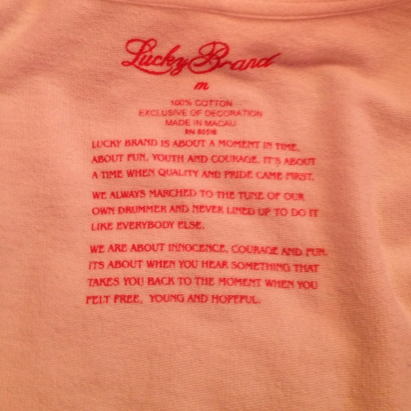 Lucky Brand hoodie - Picture 4 of 4