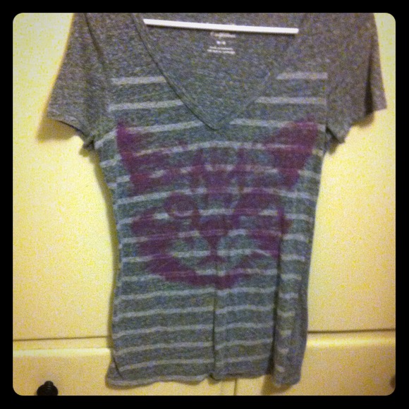 Fierce American eagle cat tee