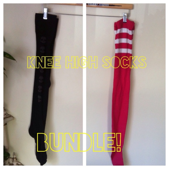 SOLD🚫Knee High Socks bundle!