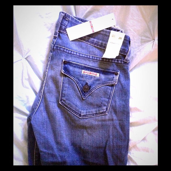 NWT Hudson 'crop Beth' jeans, size 28