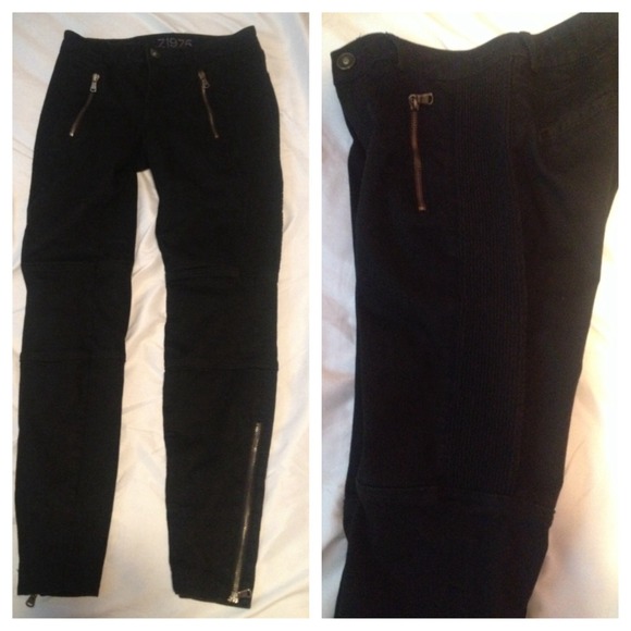 Zara Pants - Zara biker pant XS NWOT