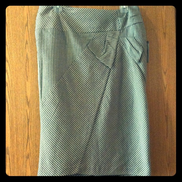 Brand new black and white skirt with tags!!