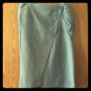 Brand new black and white skirt with tags!!