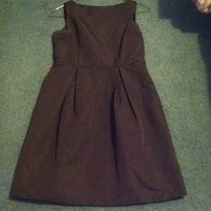 A brown dress