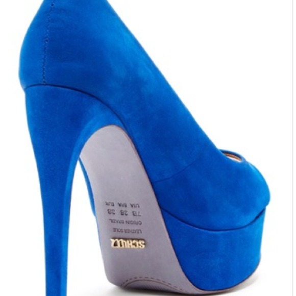 Schutz Santana Peep Toe Platform Pump - Picture 4 of 4