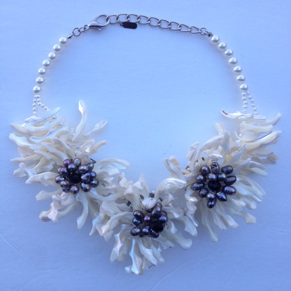 Three Ivory Flowers