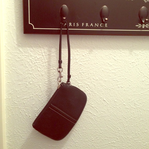 Small Coach Wristlet