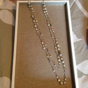 Stella & Dot Madeline Pearl Necklace