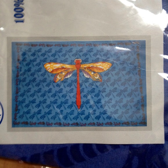 Powerloom wall hanging. Dragonfly