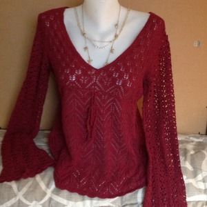 Express loose knit shirt size large/medium