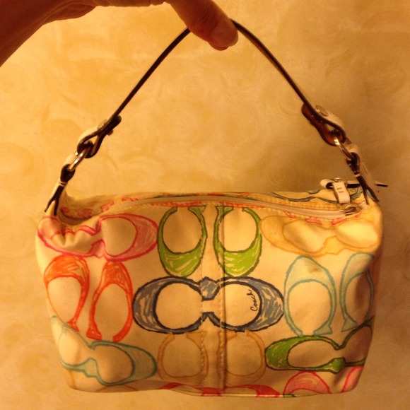 Authentic Coach Small Clutch/Handbag