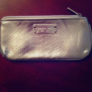 Michael kors Silver coin or make-up purse.