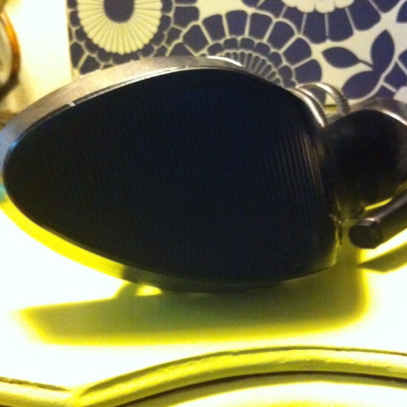 BCBG Silver Rhinestone Front Heels - Picture 3 of 3