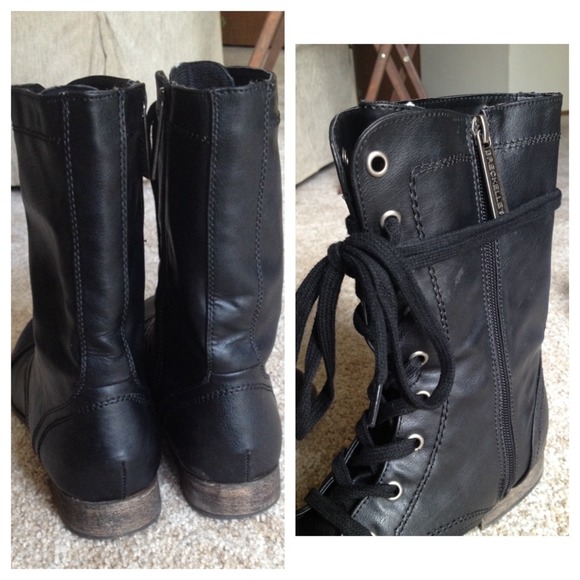 👢Black Combat Boots👢 - Picture 4 of 4