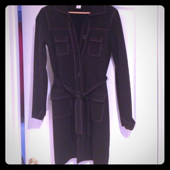 100% Merino Wool JCrew Sweater Coat