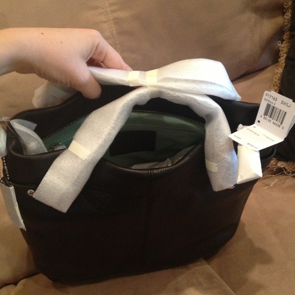 NWT Coach Leather Brooke (Authentic). No Trades - Picture 2 of 2