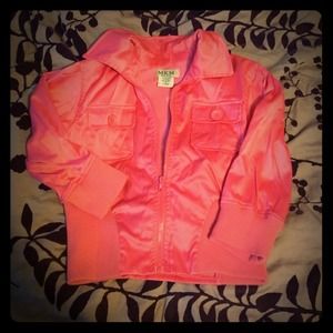 💖Hot Pink Zip-Up MKM Jacket💖