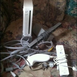 Wii! Comes with all cables & controller....