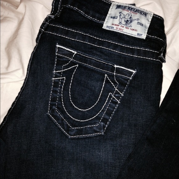 💥💥SOLD💥💥True religion skinny jeans