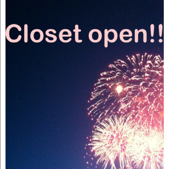 Closet open again!!