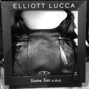 Elliott Lucca Sinatra Tote in black...NWT