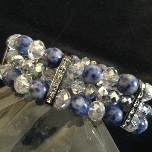 New Swarovski blue bracelet