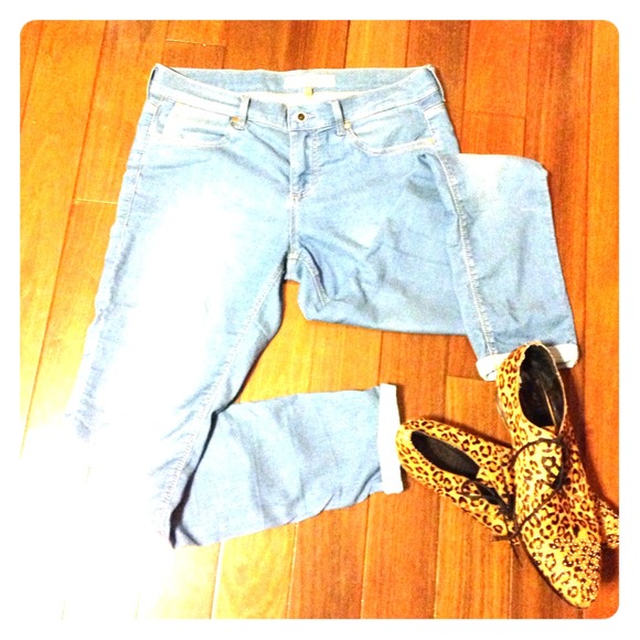 TOPSHOP Leigh Moto Denim