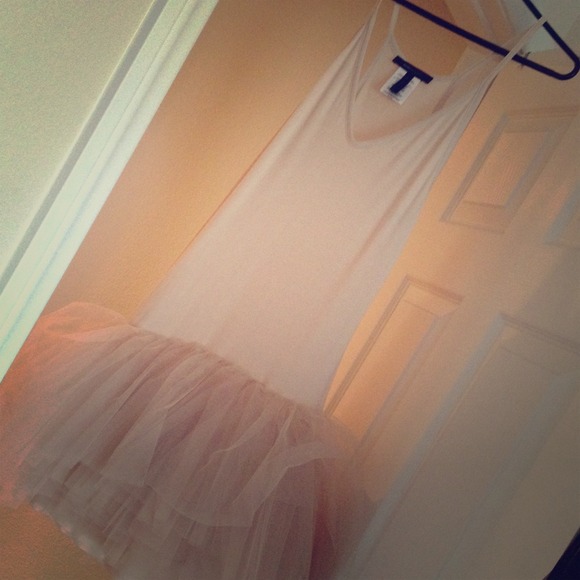 BCBG Nude Tutu dress - PERFECT CONDITION