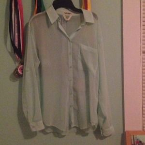Mint Green Garage Blouse