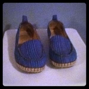 Cute blue shoes