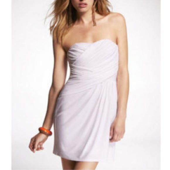 Express Strapless Dress