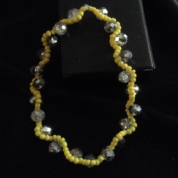 New yellow Swarovski bracelet