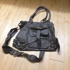 Brown shoulder bag