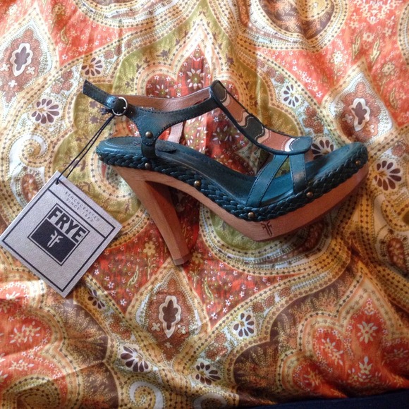 Frye Blue Sandals - Picture 2 of 2