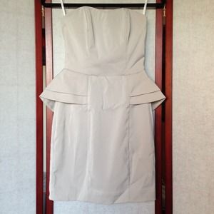 BNWT H&M Sweetheart Peplum Dress, sz. 2