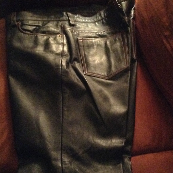 Leather pants