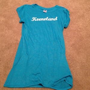 Turquoise blue Keenland shirt