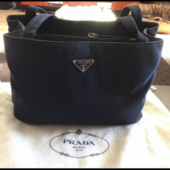 Prada Handbags - Additional pics of Prada bag 2 out 3(nylon, navy)