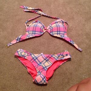 Plaid bikini