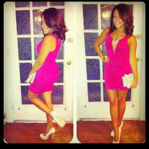 Hot Pink Dress