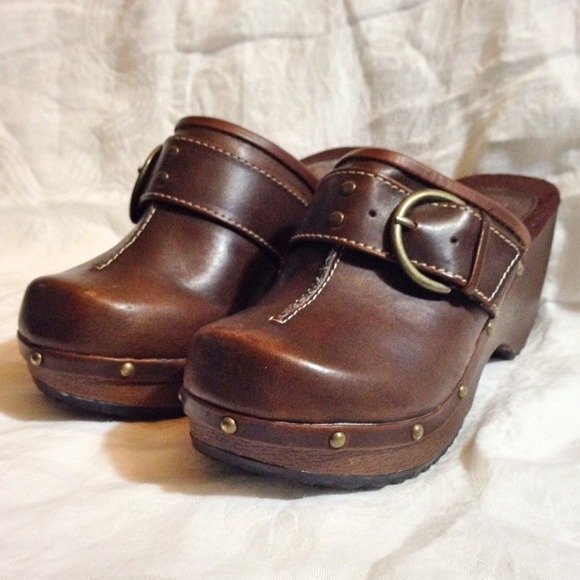 Brown Clogs