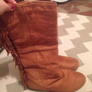 fringe boots