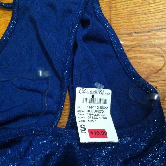 Charlotte Russe club top - Picture 2 of 2