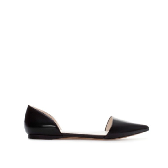 Zara pointed vamp shoe