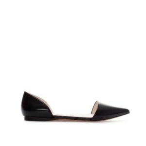 Zara pointed vamp shoe